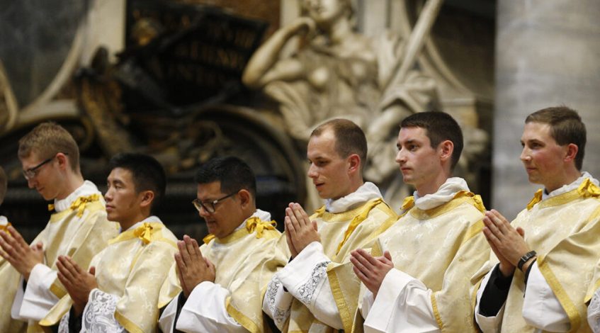 Educational diversity, Eucharistic devotion are strong features of 2023 class of new priests, report says