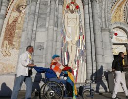 reflection group to help decide status of father rupniks mosaics at lourdes