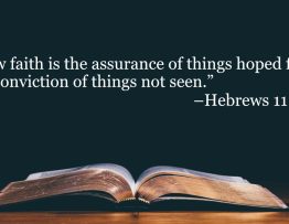 Your Daily Bible Verses — Hebrews 11:1