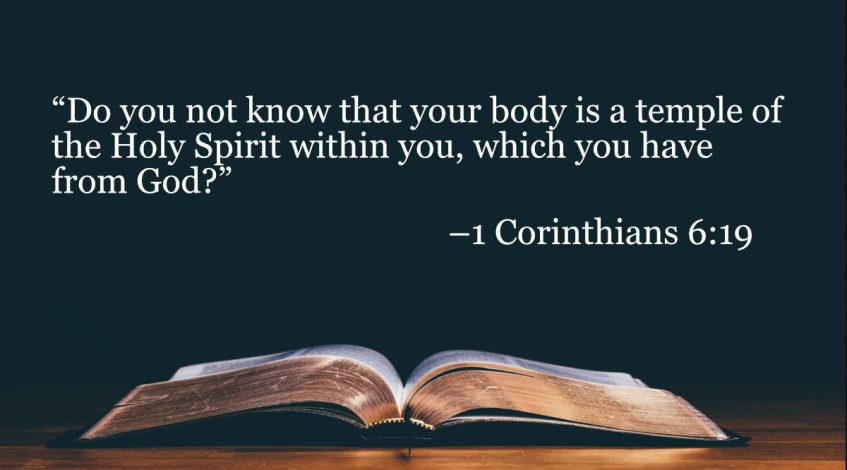 Your Daily Bible Verses — 1 Corinthians 6:19