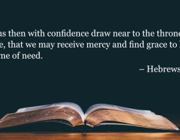 Your Daily Bible Verses — Hebrews 4:16