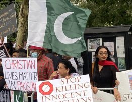 Pakistani Catholics, Christians protest at U.N
